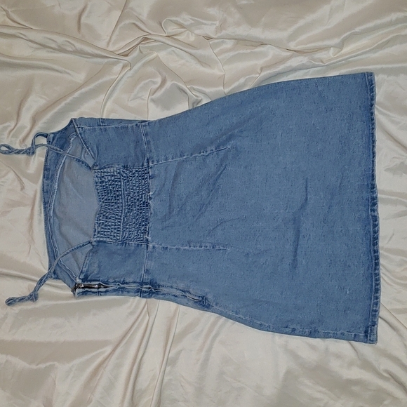 ZARA Jean Dress, Medium - Picture 6 of 8